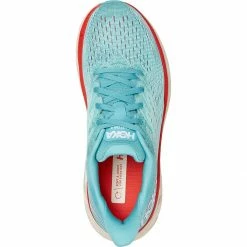 HOKA ONE ONE Clifton 8 Running Shoe Women's -Danner Store AQUEGGBLU D5 1