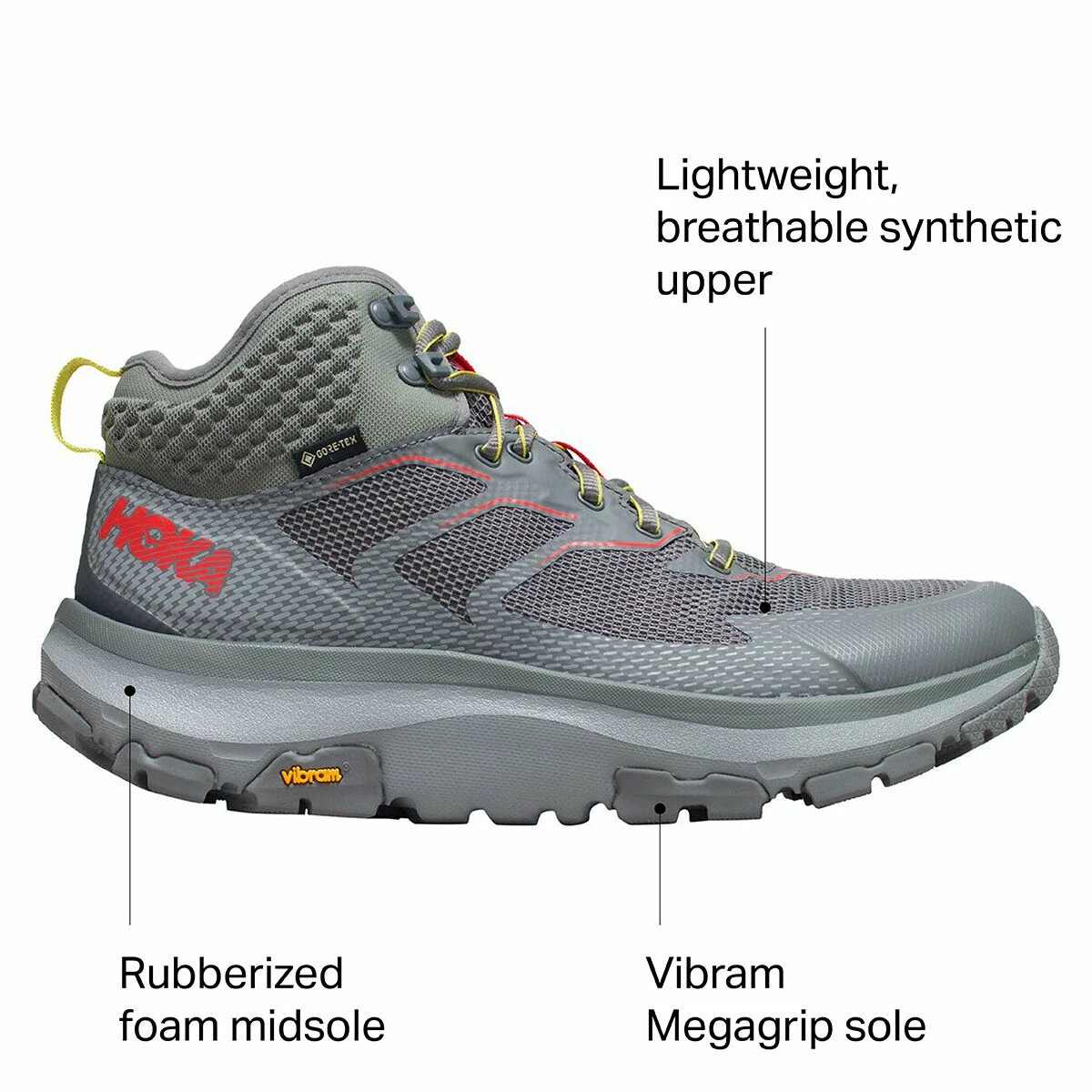 HOKA ONE ONE Sky Toa Hiking Boot Men's 2 HOKA ONE ONE Sky Toa Hiking Boot Men's - Image 2