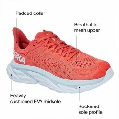 HOKA ONE ONE Clifton Edge Running Shoe Women's 73 HOKA ONE ONE Clifton Edge Running Shoe Women's -Danner Store HOTCORWHI D6